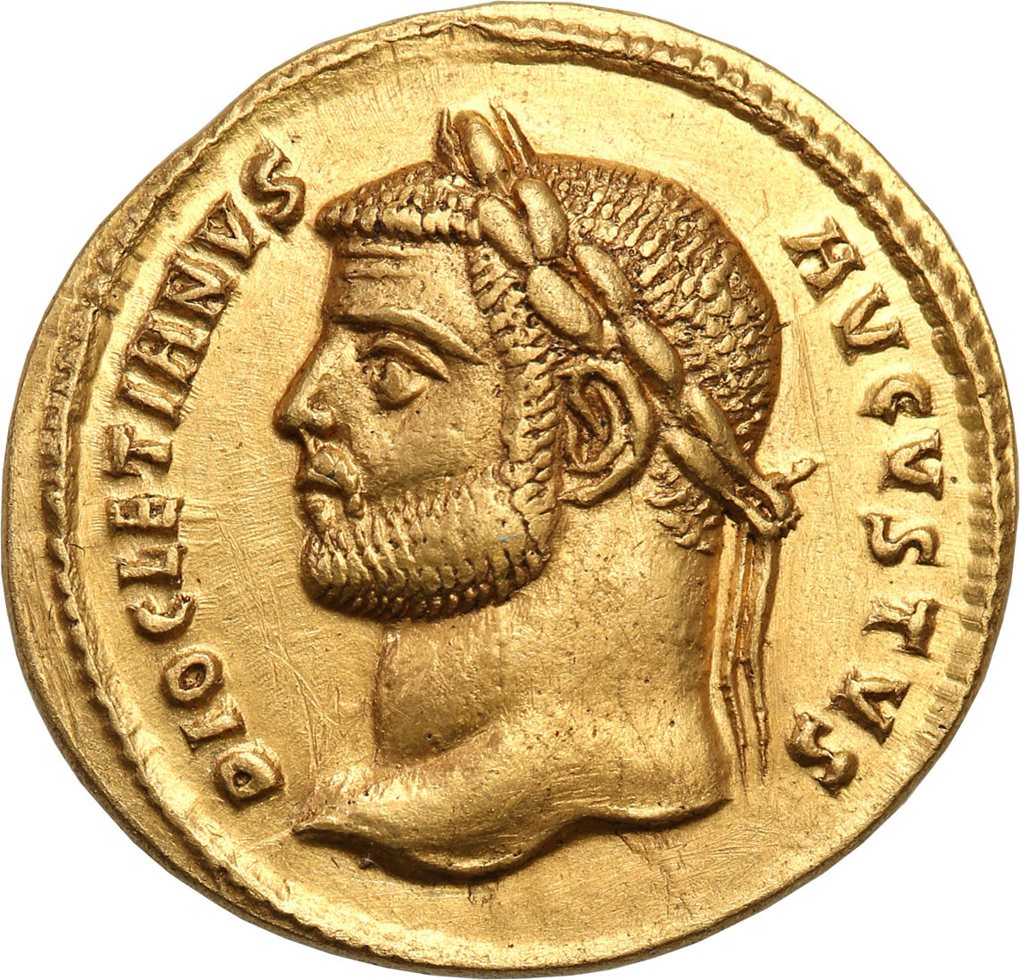 Cesarstwo Rzymskie, Antioch. Diocletian 284-305 AV Aureus - RZADKOŚĆ